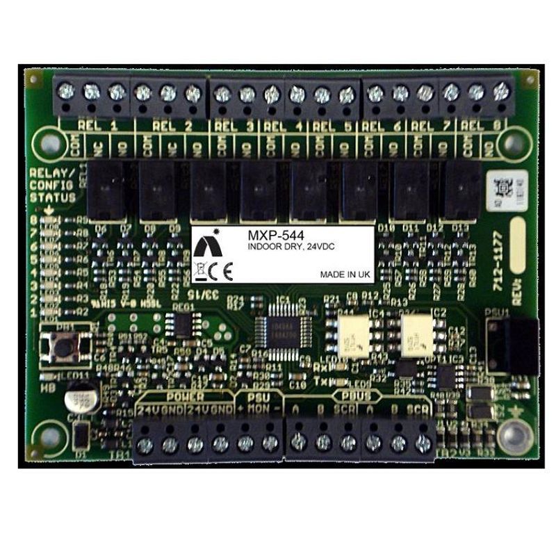 MXP-544 Interface P-Bus 8 Rele 24Vdc 1A