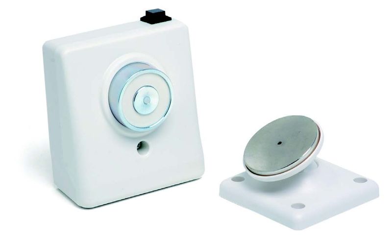 Dørholdermagnet ECO 50kg Vegg / Gulvmontert montert inkl.anker