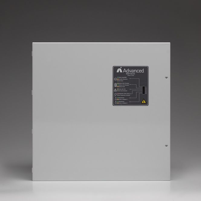Hovedbilde MXP-651 Strømforsyning 24Vdc 5A  Opptil 2 x 17Ah Batteri